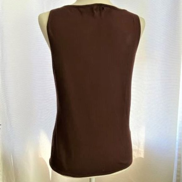 Max Studio Ribbon Embroidered Tank - Picture 3 of 7